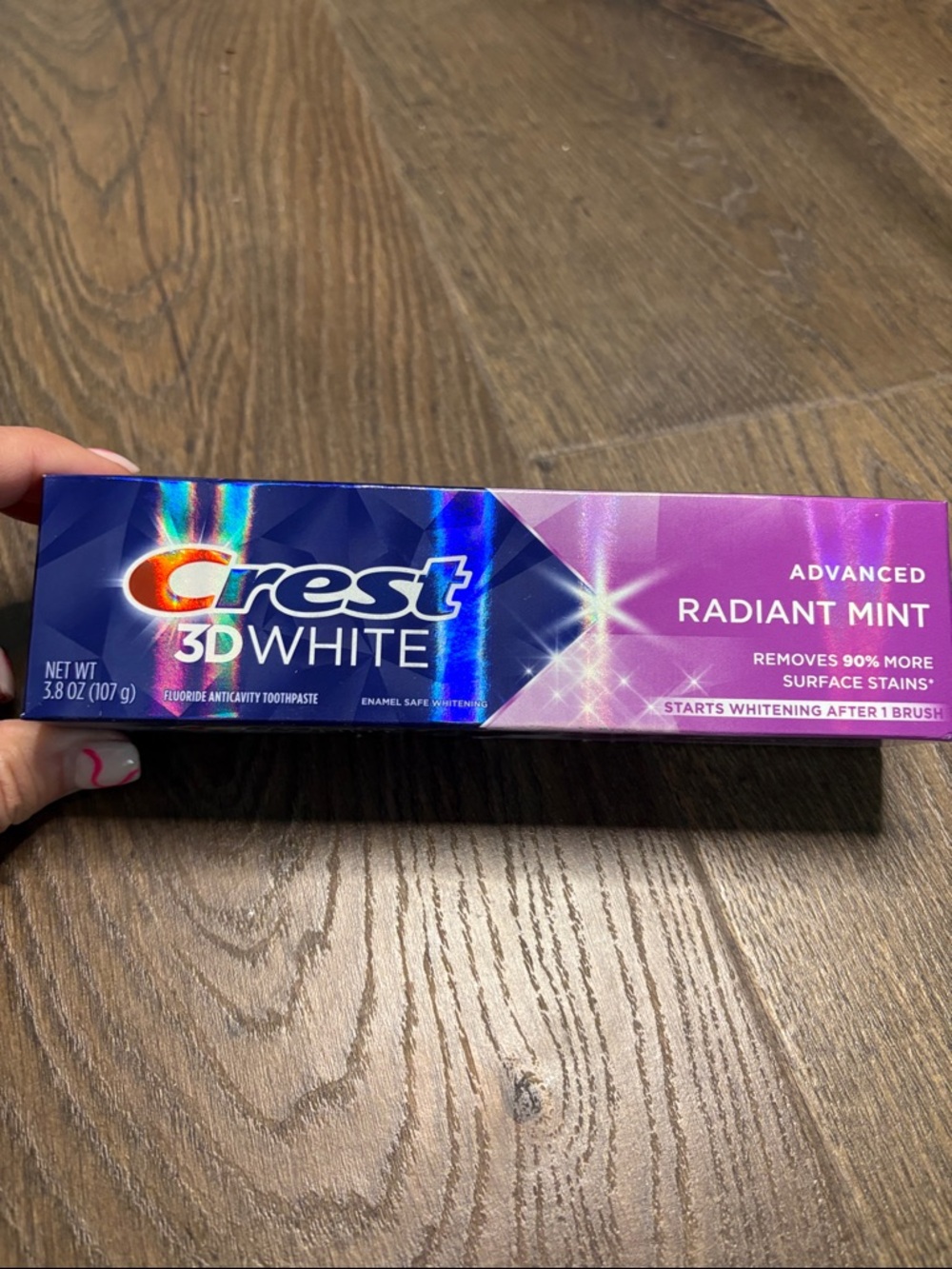 Crest 3D White Toothpaste Bundle - 4 tubes - Picture 3 of 5